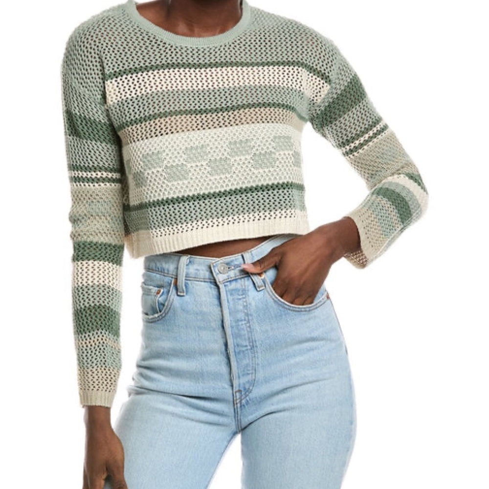 Cotton Emporium Striped Sweater NWOT